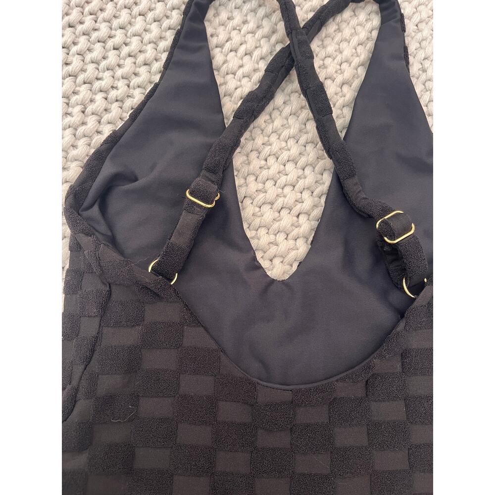 Skatie• ‘Zoey’ One Piece Swimsuit in MONACO Terrycloth Checkered - Picture 8 of 11